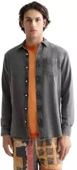 Scotch & Soda Seasonal Core Regular Fit Langarmhemd (181816) black spark