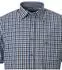 CASAMODA Casual Hemd Modern Fit Kurzarm Kent blau