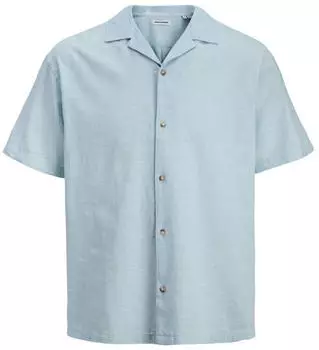 Jack & Jones Men's Shirt pastellblau