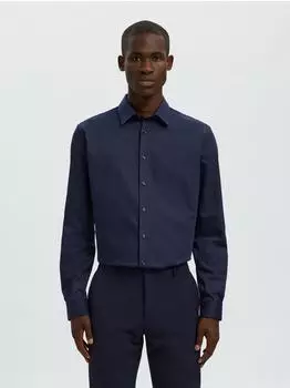 Selected SLHSLIMPERFORMANCE SHIRT LS D Slim Fit Langarmhemd (10569103) sky captain