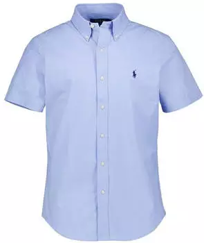 Polo Ralph Lauren 710945315 Hemd Regular Fit Kurzarm austin blue
