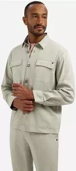 No Excess Regular Fit Hemd Jacke (10368-79-395/10368-79-397) greige/taupe/beige