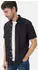 Camel Active Kurzarmhemd aus Leinenmix Button-Down Regular Fit (409256-7S56) dunkelblau