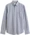 GANT Classic Oxford Shirt mit Streifen Regular Fit Kurzarm (7325708856357) hellblau/weiß