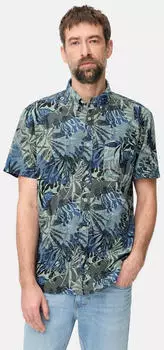 Camel Active Kurzarmhemd (409274-7S74) indigo blue floral