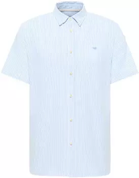 MUSTANG Style Berkeley Kurzarmhemd (1017546) blue stripe