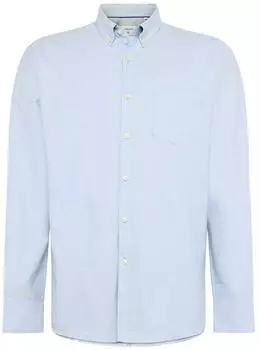 Pierre Cardin Oxford Button Down Langarmhemd (72169663) chambray blau