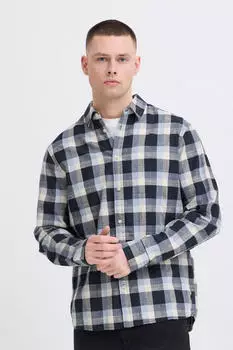 Blend BHCODY SHIRT Langarmhemd Regular Fit (20720317) blau
