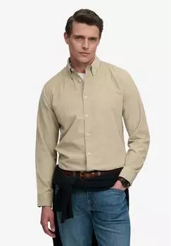 Superdry Classic Needle Cord Shirt Langarm Regular Fit Stone Wash (M4011044A-8MB) stone wash taupe braun