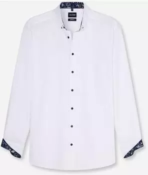 OLYMP Luxor Business Hemd Button-down-Kragen Modern Fit (88702350) wei&szlig;
