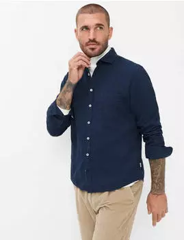 BRAX HAROLD Langarmhemd (61448568) navy