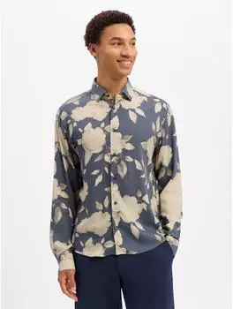 Joop! Shirt Regular Fit Langarm (30104048) blau