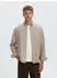Selected SLMREGCOLE JAY MELANGE LS SHIRT NOOS Regular Fit Langarmhemd (39052502) cornstalk detail:melange