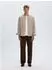 Selected SLMREGCOLE JAY MELANGE LS SHIRT NOOS Regular Fit Melange (39052502) cornstalk/braunmeliert