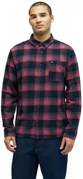 Quiksilver Motherfly Plaid Langarmhemd (EQYWT04712-RRE1) oxblood rot motherfly