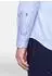 Seidensticker Regular Flanellhemd Uni Blau (01.852225-0011- )