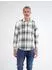 Lerros Sportives Karohemd aus reiner weicher Baumwolle - Broken White (2691081_10302)