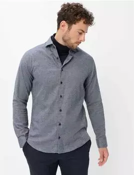 BRAX Herren Hemd Style HAROLD navy dunkelblau Gr. (740115_74423000_23)