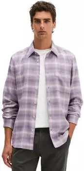 Marc O'Polo Regular Fit Langarmhemd (84642752) dark purple multi