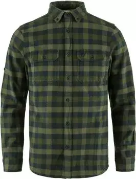 Fjällräven Skog Langarmhemd deep forest/laurel green