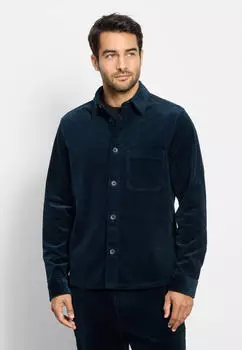 OLYMP OLYMP Casual Overshirt Kent Langarmhemd (418024) marine