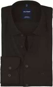 OLYMP Luxor Business Shirt Comfort Fit (110424) schwarzbraun