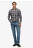 Superdry L/S Cotton Lumberjack Shirt Regular Fit Langarmhemd (M4011047A) blau/rot