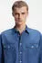 HUGO Eselio Oversized Langarmhemd (50534162) türkis/aqua