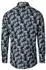 Venti Business Shirt Langarm Print Body Fit dunkelblau