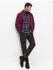 BRAX Herren Karohemd Style DANIEL magenta Rosa Gr. (740120_74414900_84)