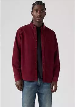 Levi's Authentic Button Down Langarmhemd (A7210) beere
