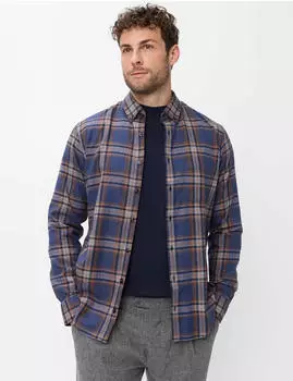 BRAX Style Daniel Langarmhemd (33906553) navy