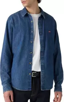 Levi's Battery Housemark Standard Shirt (0085A) Tom Mid Wash