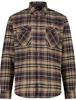 CMP Flannelhemd Funktionsjacke (32T1757) brick/antracite/teak