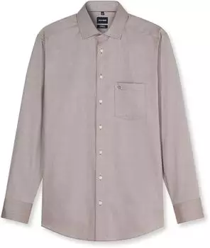 OLYMP Businesshemd Body Fit Royal Kent (25684966) rotbraun