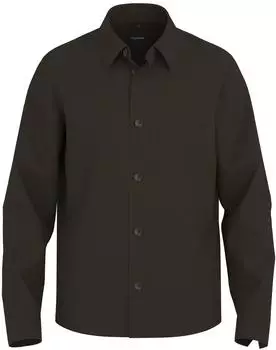 OLYMP Casual Cord Langarmhemd Overshirt Kentkragen (88171822) braun