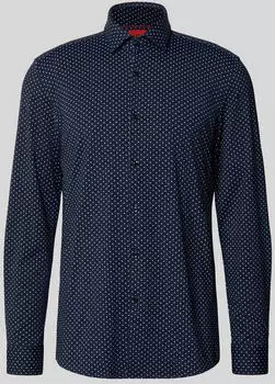 HUGO Kenno Slim Fit Businesshemd mit Kentkragen (50566332) dark blue405