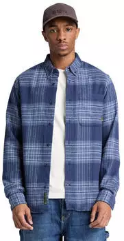 Timberland Flannel House Check Shirt Regular Fit (TBC0YH82) naval acad yd