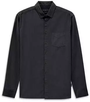 Bugatti Langarmhemd Modern Fit Cord Button-Down (20778544) marine