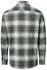 CASAMODA Flanellhemd Casual Fit Kentkragen kariert (126132430) grün