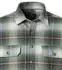 CASAMODA Flanellhemd Casual Fit Kentkragen kariert (126132430) grün