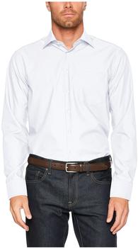 Seidensticker Bügelfreies Fil a fil Business Hemd in Regular mit Kentkragen (01.003000) weiß