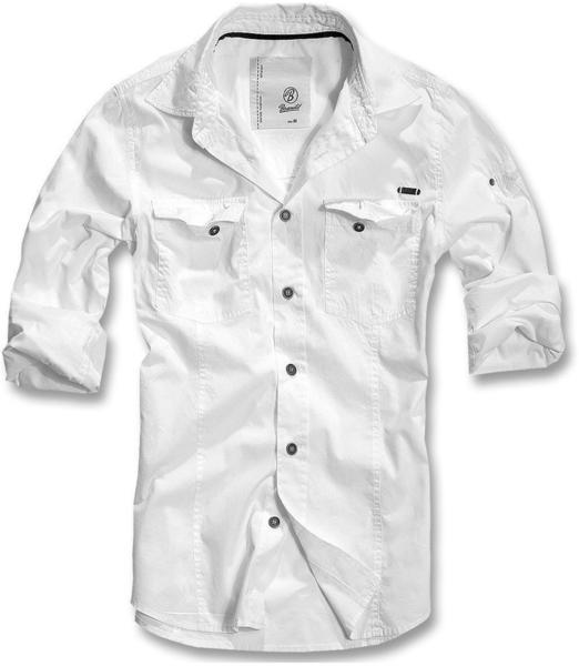Brandit Slim-Fit Shirt ab - (4005/7) 24,90 white 2024) Test € (Januar