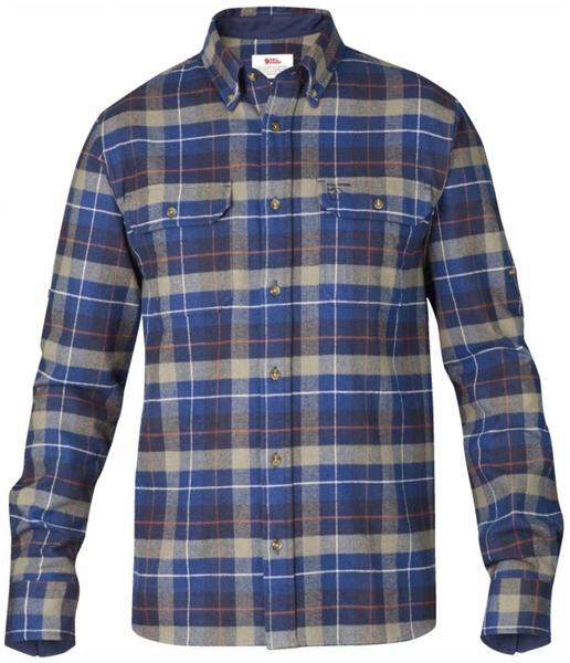 Fjällräven Sarek Heavy Flannel Shirt navy