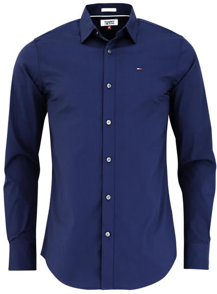 Tommy Hilfiger Stretch Slim Fit Shirt blue (DM0DM04405-002) Test TOP  Angebote ab 46,90 € (April 2023)