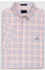 GANT Regular Fit Short Sleeve Broadcloth Three-Color Tattersall Shirt ivy gold (3004371-710)