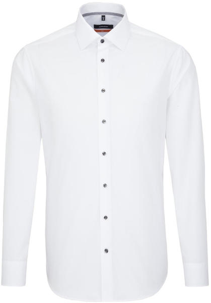 Seidensticker Chambray Business Shirt Slim Fit white (1.664340)