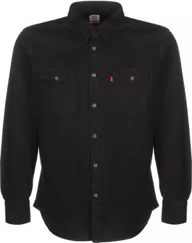 Levi's Barstow Western Standard Shirt (85744) marble black denim rinse