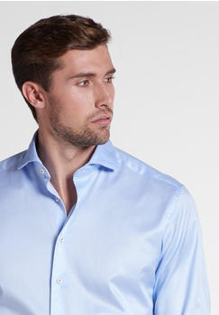 Eterna Modern Fit Soft Tailoring Twill blau (3850-10-XS82)