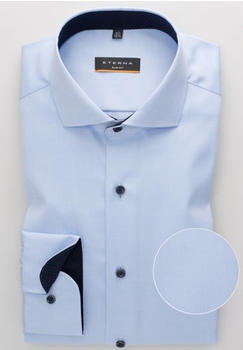 Eterna Slim Fit Cover Shirt Twill blau (8819-10-f142)